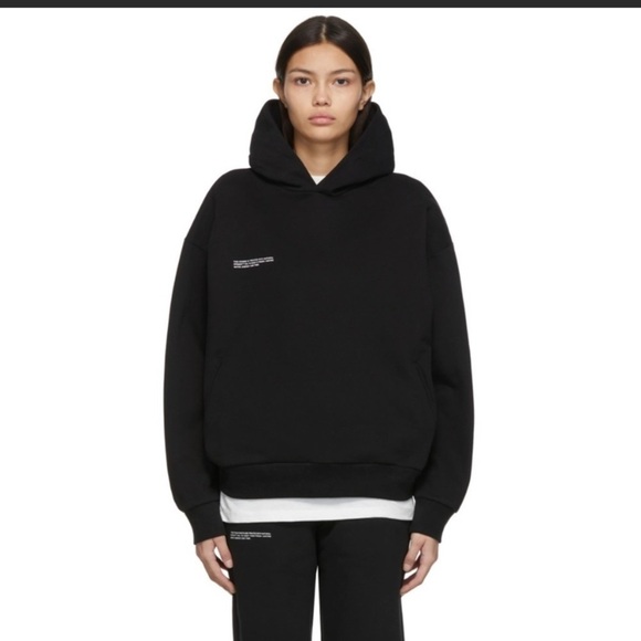 Pangaia 365 Signature Unisex Recycled & Organic Cotton Hoodie, Size Large - Picture 1 of 13